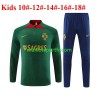 Portugal Enfant Ensemble Sweat d'entrainement Vert 2023/24